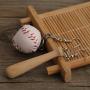 BAUNA Baseball Earrings 3D Baseball Pendant Dangle Earrings Asymmetric Earrings Jewelry for Sport Lover Baseball Games leather teardrop earrings Gifts