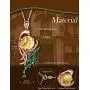HXZZ Fine Jewelry Women Gifts Sterling Silver Natural Gemstone Pendant Necklace