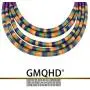GMQHD African Magnetic Choker for women,Chunky Bib Statement Torque Clasps Multi Layers Tribal Collar Necklaces,Fashion Jewelry Sets Best Friend Gift Box. GMQHD African Magnetic Choker for women,Chunky Bib Statement Torque Clasps Multi Layers Tribal Collar Necklaces,Fashion Jewelry Sets Best Friend Gift Box.