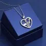 DAOSHANG 925 Sterling Silver Two Tone Music Note Love Heart Pendant Treble Clef Necklace for Women Jewelry Gift for Music Dance Lover DAOSHANG 925 Sterling Silver Two Tone Music Note Love Heart Pendant Treble Clef Necklace for Women Jewelry Gift for Music Dance Lover