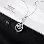 MUATOGIML Mothers Birthday Gifts 925 Sterling Silver Love You Mom Heart Infinity Pendant Necklace for Women Nana