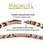 MagnetRX® Copper Magnetic Therapy Necklace - Ultra Strength Magnetic Necklace for Pain Relief and Healing - 99.9% Pure Copper Necklace with Magnets (21.50 Inches, Style: Classic) MagnetRX® Copper Magnetic Therapy Necklace - Ultra Strength Magnetic Necklace for Pain Relief and Healing - 99.9% Pure Copper Necklace with Magnets (21.50 Inches, Style: Classic)