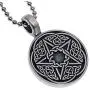Magic Wicca Wiccan Paganism Pagan Jewelry Celt Celtic Pentagram Pentacle Star Protection Amulet Mens Pewter Pendant Necklace Luck Wealth Money Charm Safe Travel Talisman Repel Evil Silver Ball Chain Magic Wicca Wiccan Paganism Pagan Jewelry Celt Celtic Pentagram Pentacle Star Protection Amulet Mens Pewter Pendant Necklace Luck Wealth Money Charm Safe Travel Talisman Repel Evil Silver Ball Chain