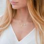 Dog Mom Necklace for Women, Dainty 14K Gold Plated Cubic Zirconia Paw Print Initial Necklace Dog Mom Gifts for Women