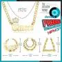 sailimue Queen Pendant Curb Chain Necklace with Oversize Bamboo Hoop Earring Set for Women Gold Plated Womens Statement Earrings Costume Jewelry Punk Hip Hop Rapper Style sailimue Queen Pendant Curb Chain Necklace with Oversize Bamboo Hoop Earring Set for Women Gold Plated Womens Statement Earrings Costume Jewelry Punk Hip Hop Rapper Style