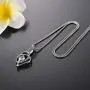 zeqingjw Infinity Heart Cremation Jewelry for Ashes Pendants Stainless Steel Inlay Crystal Memorial Urn Necklace Keepsake Jewelry zeqingjw Infinity Heart Cremation Jewelry for Ashes Pendants Stainless Steel Inlay Crystal Memorial Urn Necklace Keepsake Jewelry