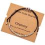 Joycuff Inspirational Morse Code Bracelets for Women Girls Best Friends BFF Birthday Gifts Jewelry for Mom Daughter Sister Trendy Handmade Adjustable Wrap Bracelets