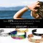 LADEMAYH 18k Rose Gold Inspirational Engraved Bracelets for Women - Anti-Allergy and Durable 316L Stainless Steel Bangle - Adjustable Cuff Bracelet Gift for Girls LADEMAYH 18k Rose Gold Inspirational Engraved Bracelets for Women - Anti-Allergy and Durable 316L Stainless Steel Bangle - Adjustable Cuff Bracelet Gift for Girls