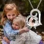 MISTBEE Sister Necklace S925 Sterling Silver Sisters Gifts Best Friend Sister Heart Necklace for Women Friendship Jewelry MISTBEE Sister Necklace S925 Sterling Silver Sisters Gifts Best Friend Sister Heart Necklace for Women Friendship Jewelry