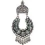 Bodha Antique Oxidised Silver Afghani Drop Earrings for Women & Girls (SJ_1344) Bodha Antique Oxidised Silver Afghani Drop Earrings for Women & Girls (SJ_1344)