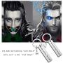 G-Ahora Thor Loki Friendship Jewelry Marvel Comic Inspired Keychain Gift for Friend Hey Lets Do Get Help Best Friends(get Help KR)