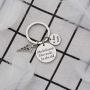 BAUNA X-Ray Tech Keychain Radiology Technologist Gift She Believe She Could So She Did Inspiration X-Ray Technician Graduate Gifts