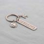 AKTAP Travel Agent Gift Travel Agent Keychain Travel Agent Surviving The Travel Life One Sip at Time Appreciation Jewelry Thank You Gift for Travel Agent