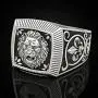 Lion Head Ring for Men, Norse Viking Roaring Lion Ring Vintage Engraved Carved Band Rings, Punk Hip Hop Lion Signet Ring, Lion Totem Amulet Ring, Gothic Animal Lion Jewelry Gift for Men Boys Lion Head Ring for Men, Norse Viking Roaring Lion Ring Vintage Engraved Carved Band Rings, Punk Hip Hop Lion Signet Ring, Lion Totem Amulet Ring, Gothic Animal Lion Jewelry Gift for Men Boys