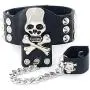 MIXIA Vintage Gothic Leather Snake Animal Finger Adjustable Ring Set Steampunk Skull Wolf Head Charm Hand Chain Harness Slave Bracelets Bangle MIXIA Vintage Gothic Leather Snake Animal Finger Adjustable Ring Set Steampunk Skull Wolf Head Charm Hand Chain Harness Slave Bracelets Bangle