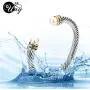 UNY Fashion Jewelry Brand Cable Wire Bangle Elegant Beautiful Imitation Pearl Valentine UNY Fashion Jewelry Brand Cable Wire Bangle Elegant Beautiful Imitation Pearl Valentine