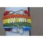 Infinity Collection Gay Pride Bracelet - LGBT Bracelet, Gay Pride Jewelry, Rainbow Pride Bracelet & Perfect Gay Pride Gifts Infinity Collection Gay Pride Bracelet - LGBT Bracelet, Gay Pride Jewelry, Rainbow Pride Bracelet & Perfect Gay Pride Gifts