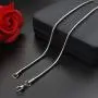 misyou Glass Cremation Jewelry Son Birthstone Pendant Urn Necklace Ashes Holder Keepsake