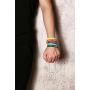MPRAINBOW 5 Pcs Silicone Rubber Blood THINNER Medical Alert ID Wristband Emergency Bracelet,5 Colors