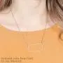 RIAH FASHION Dainty Geometric Simple Charm Necklace - Minimal Pendant Delicate Chain Triangle, Square, Octagon, Circle, Bar Valentines Mothers Day Gift Jewelry RIAH FASHION Dainty Geometric Simple Charm Necklace - Minimal Pendant Delicate Chain Triangle, Square, Octagon, Circle, Bar Valentines Mothers Day Gift Jewelry