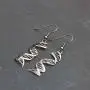 Boutique Academia DNA Earrings - Science Jewelry Gift - Anatomically Correct DNA Spirals with Major & Minor Grooves and Base Pairing
