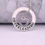 TEAMER Love Cheerleading Pendant Cheer Cheerleader Necklace Gifts Jewelry for Girls Teens Women