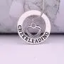 TEAMER Love Cheerleading Pendant Cheer Cheerleader Necklace Gifts Jewelry for Girls Teens Women