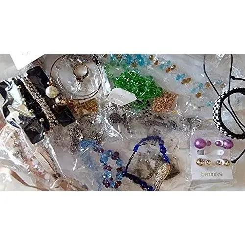 Jewelry Lots Mixed Assorted Grab Bag Wholesale Jewelry lot for Women 50pcs Jewelry Lots Mixed Assorted Grab Bag Wholesale Jewelry lot for Women 50pcs