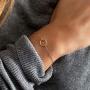 IEFWELL Dainty Gold Layered Bracelets for Women, 14K Gold Plated Layered Bead Bracelets Handmade Tiny Cute Elegant Turquoise Pearls Bar Beaded Gold Evil Eye Gifts for Women Teen Girls