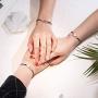 PPJew Best Friend Bracelets Friendship Matching Bracelet Distance Jewelry Gift for Women Girls Sister