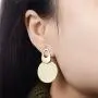 XZP Womens Earrings Bohemian Jewelry Gifts Pendant Metal Tribal Feather Tibetan Dangle Earring XZP Womens Earrings Bohemian Jewelry Gifts Pendant Metal Tribal Feather Tibetan Dangle Earring