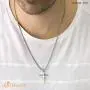 555Jewelry Cross Necklace for Men Women, Stainless Steel Pendant with 16-24” Chain 555Jewelry Cross Necklace for Men Women, Stainless Steel Pendant with 16-24” Chain