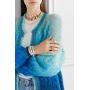 Dvacaman Fancy Colorful Enamel Beaded Choker Necklace for Women
