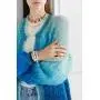 Dvacaman Fancy Colorful Enamel Beaded Choker Necklace for Women