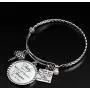 Maid of Honor Gift, Bridesmaid Gift Always my Sister Bangle, Today My Maid of Honor/Marton of Honor Forever My Sister Gift Wedding Adjustable Bracelet