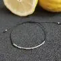 misola Morse Code Bracelet Adjustable Beads on Silk Cord Friendship Family Bracelet Gift for Her Women Best Friends Couples Teens Girl Funny Novelty Morris Jewelry