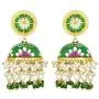 Aheli Enamel Indian Traditional Jhumki Jhumka Earrings Bollywood Wedding Party Ethnic Fashion Jewelry for Women
