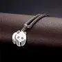 U7 Women Teen Girls Boys Cute Animal Necklace Stainless Steel/18K Gold Plated Pet Series Jewelry Pig/Dachshund/Panda Bear/Horse/Camel/Dolphin/Sheep/Turtle Pendant Necklace with Chain 22 Inch