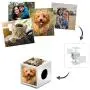 LONAGO Personalized Four-Sided Photo Charm 925 Sterling Silver Customized Bead Holds 4 Images Pictures Fit Pandora Bracelet for Women LONAGO Personalized Four-Sided Photo Charm 925 Sterling Silver Customized Bead Holds 4 Images Pictures Fit Pandora Bracelet for Women