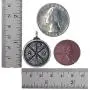 CHI-RHO Constantine Christian Jewelry Monogram Christogram XP Cross Chirho Jesus Christ name bible verse JN8:12 pewter Mens Pendant Necklace Protection Amulet Lucky Charm Medallion Silver ball Chain CHI-RHO Constantine Christian Jewelry Monogram Christogram XP Cross Chirho Jesus Christ name bible verse JN8:12 pewter Mens Pendant Necklace Protection Amulet Lucky Charm Medallion Silver ball Chain