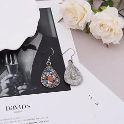 Dangle Earrings Sterling Silver Drop Earring Handmade Bohemian Teardrop Earrings