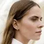 PAVOI 14K Gold Plated Sterling Silver Split Hoop Huggie Earrings in Rose Gold, White Gold and Yellow Gold PAVOI 14K Gold Plated Sterling Silver Split Hoop Huggie Earrings in Rose Gold, White Gold and Yellow Gold