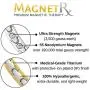 MagnetRX® Titanium Magnetic Therapy Necklace - Natural Pain Relief for Neck Arthritis, Back, Shoulder Pain, Headache and Migraine Relief Magnetic Necklace (Silver & Gold, 19.25 Inches) MagnetRX® Titanium Magnetic Therapy Necklace - Natural Pain Relief for Neck Arthritis, Back, Shoulder Pain, Headache and Migraine Relief Magnetic Necklace (Silver & Gold, 19.25 Inches)