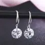 SBLING Platinum-Plated Sterling Silver Drop Earrings Made with Swarovski Crystals (4 cttw) SBLING Platinum-Plated Sterling Silver Drop Earrings Made with Swarovski Crystals (4 cttw)