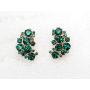 Faship Gorgeous Clip Ons Floral Earrings