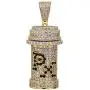 TOPGRILLZ Pill Bottle PX Capsule Detachable Pendant Necklace Chain Men’s 14K Gold Plated Iced Out CZ Hip Hop Jewelry TOPGRILLZ Pill Bottle PX Capsule Detachable Pendant Necklace Chain Men’s 14K Gold Plated Iced Out CZ Hip Hop Jewelry