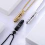 Getname Necklace Stainless Steel Cross Necklace Bullet Urn Necklace Cremation Jewelry Keepsake Memorial Pendent