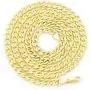Nuragold 10k Yellow Gold 7mm Cuban Curb Link Chain Bracelet, Mens Womens Lobster Lock 7'' 7.5'' 8'' 8.5'' 9'' Nuragold 10k Yellow Gold 7mm Cuban Curb Link Chain Bracelet, Mens Womens Lobster Lock 7'' 7.5'' 8'' 8.5'' 9''