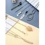 Hicarer 12 Pieces Long Pendant Necklace Set Y Tassel Leaf Circle Bar Necklace for Women Hicarer 12 Pieces Long Pendant Necklace Set Y Tassel Leaf Circle Bar Necklace for Women