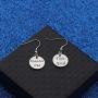 WUSUANED Book Lover Gift Chapter One And The End Earrings Literary Jewelry Bookworm Gift